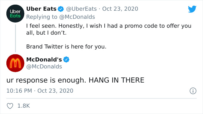 Person Running The McDonald’s Twitter Account Shares How Nobody Ever Asks How He's Doing, Receives Support From Various Famous Brand Accounts Person Running The McDonald’s Twitter Account Shares How Nobody Ever Asks How He's Doing, Receives Support From Various Famous Brand Accounts