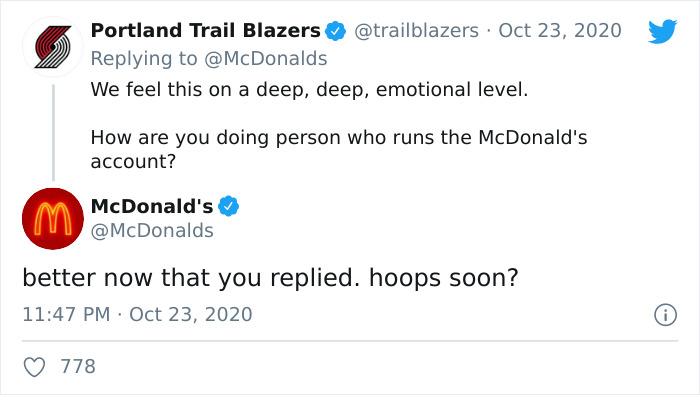 Person Running The McDonald’s Twitter Account Shares How Nobody Ever Asks How He's Doing, Receives Support From Various Famous Brand Accounts Person Running The McDonald’s Twitter Account Shares How Nobody Ever Asks How He's Doing, Receives Support From Various Famous Brand Accounts