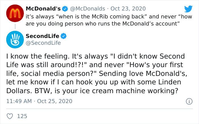 Person Running The McDonald’s Twitter Account Shares How Nobody Ever Asks How He's Doing, Receives Support From Various Famous Brand Accounts