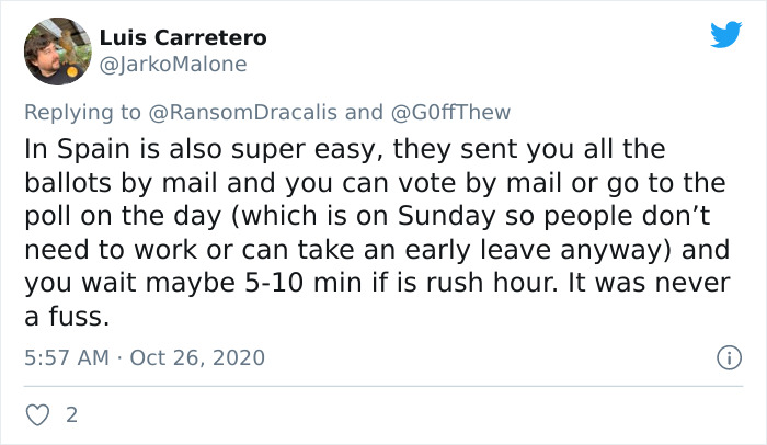 People On Twitter Explain How American Voting Works And People From Other Countries Can’t Believe It People On Twitter Explain How American Voting Works And People From Other Countries Can’t Believe It
