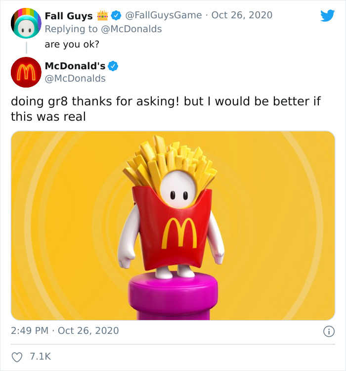 Person Running The McDonald’s Twitter Account Shares How Nobody Ever Asks How He's Doing, Receives Support From Various Famous Brand Accounts Person Running The McDonald’s Twitter Account Shares How Nobody Ever Asks How He's Doing, Receives Support From Various Famous Brand Accounts