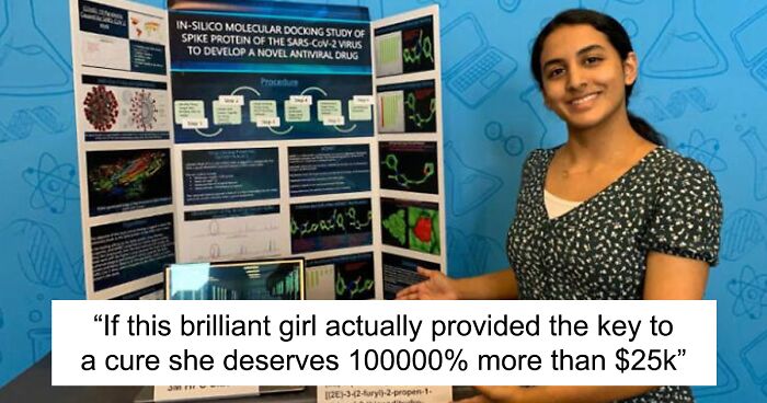 14-Year-Old Girl Wins $25K For Finding A Possible COVID Cure
