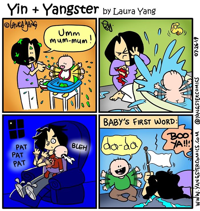 Busy Mom Of 3 Eeks Out A Cartoon Weekly