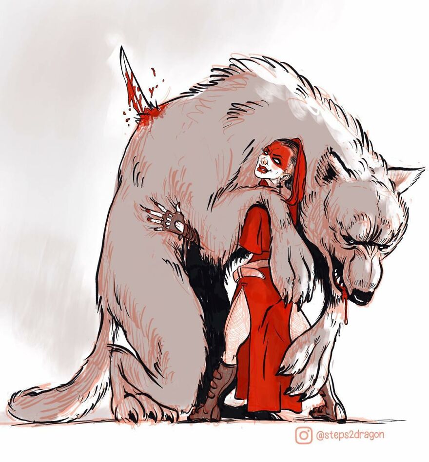 Russian Artist Creates Dark And Macabre Illustrations That Seem To Come Out Of A Nightmare