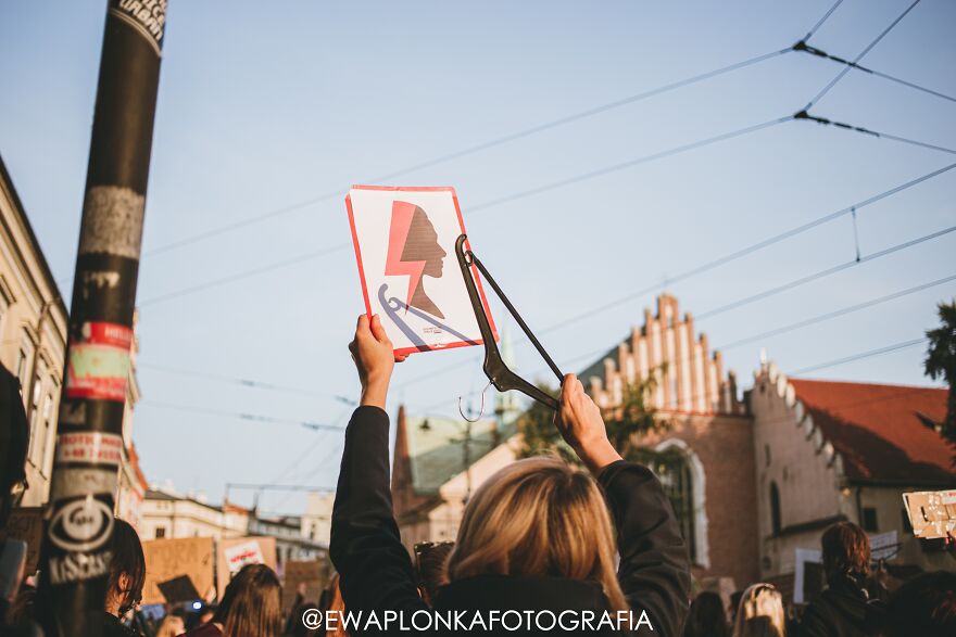People Are Protesting In Poland Against New Laws That Ban Abortion