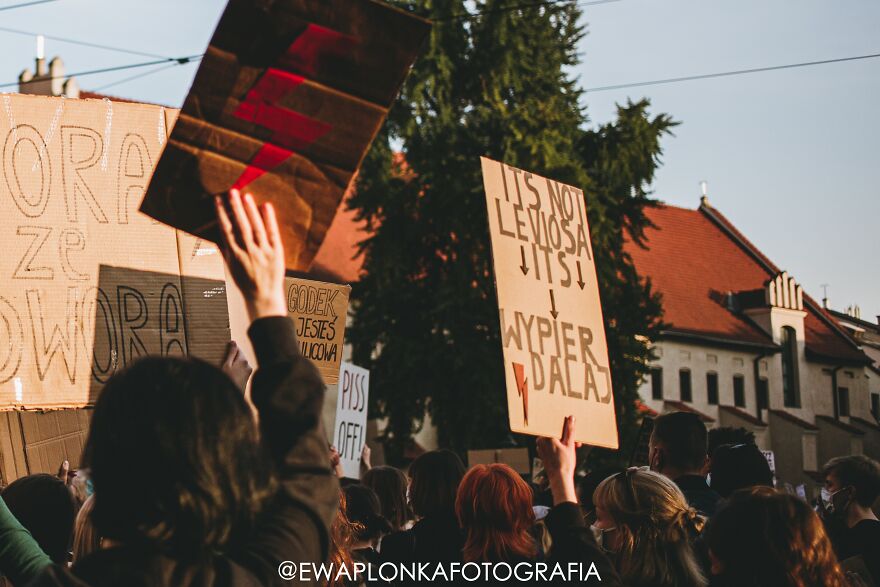 People Are Protesting In Poland Against New Laws That Ban Abortion