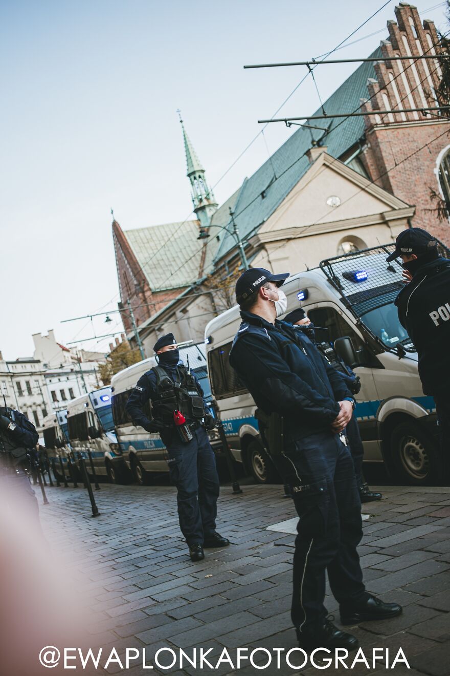 People Are Protesting In Poland Against New Laws That Ban Abortion