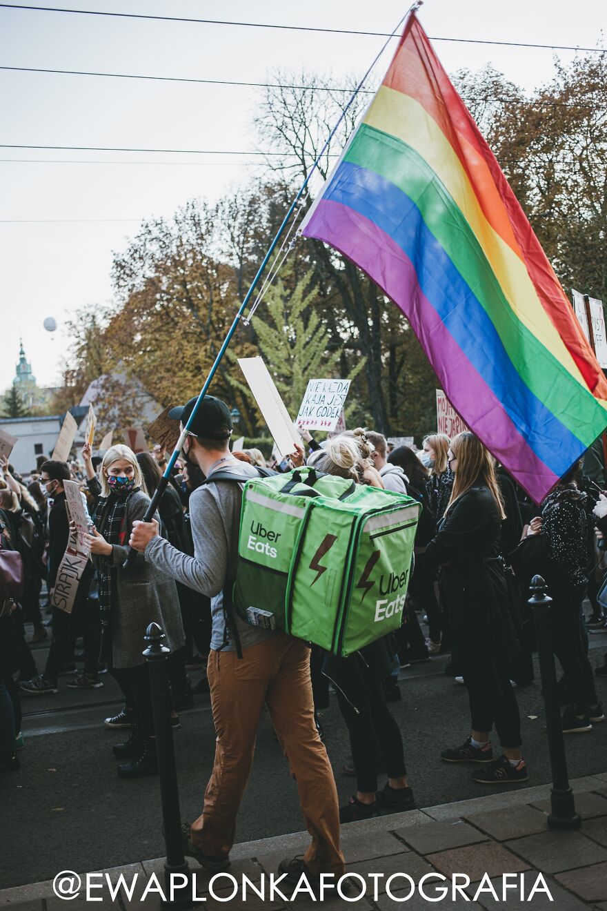 People Are Protesting In Poland Against New Laws That Ban Abortion