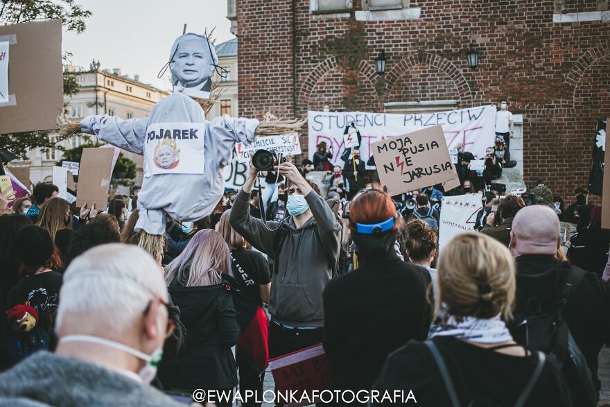 People Are Protesting In Poland Against New Laws That Ban Abortion