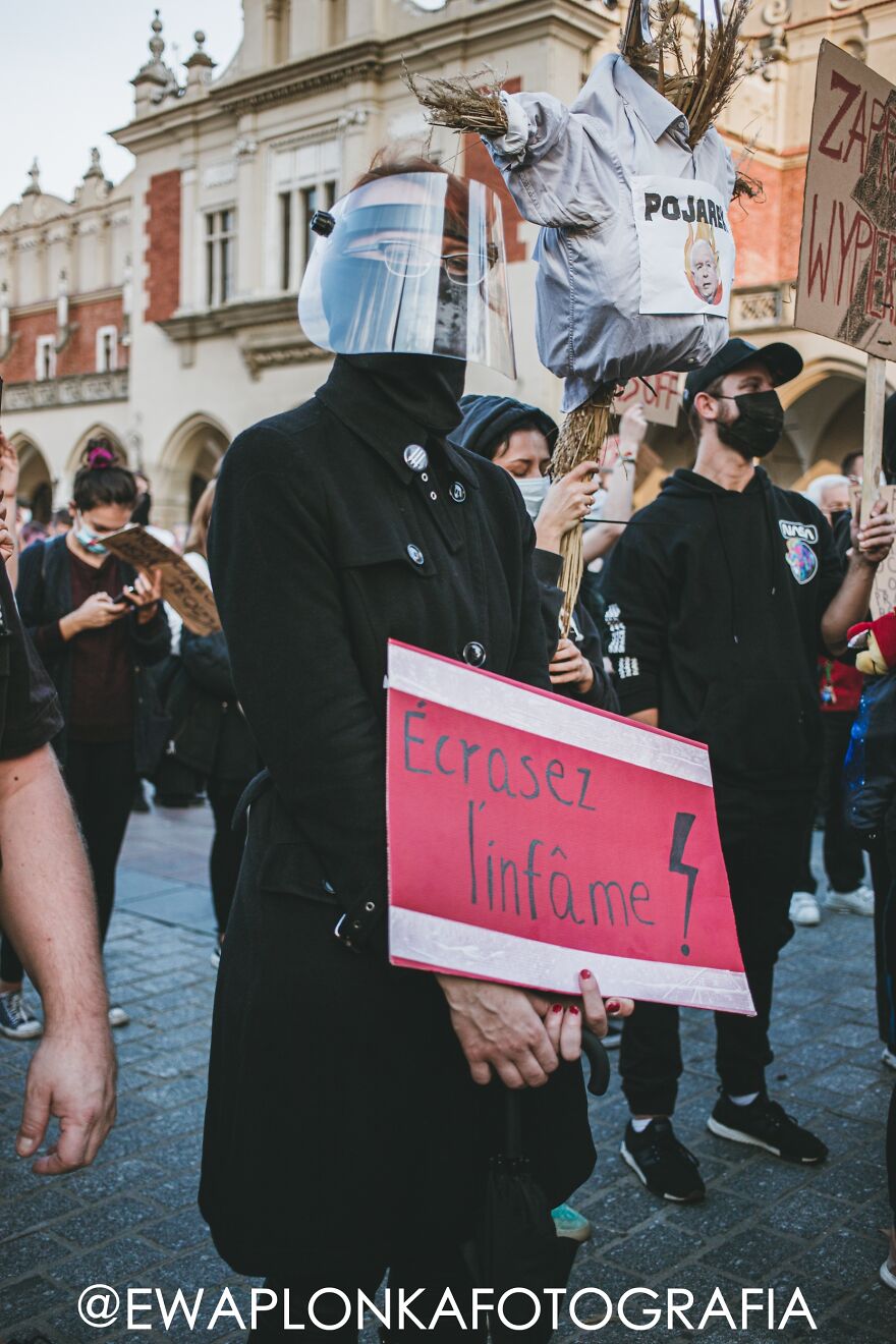 People Are Protesting In Poland Against New Laws That Ban Abortion