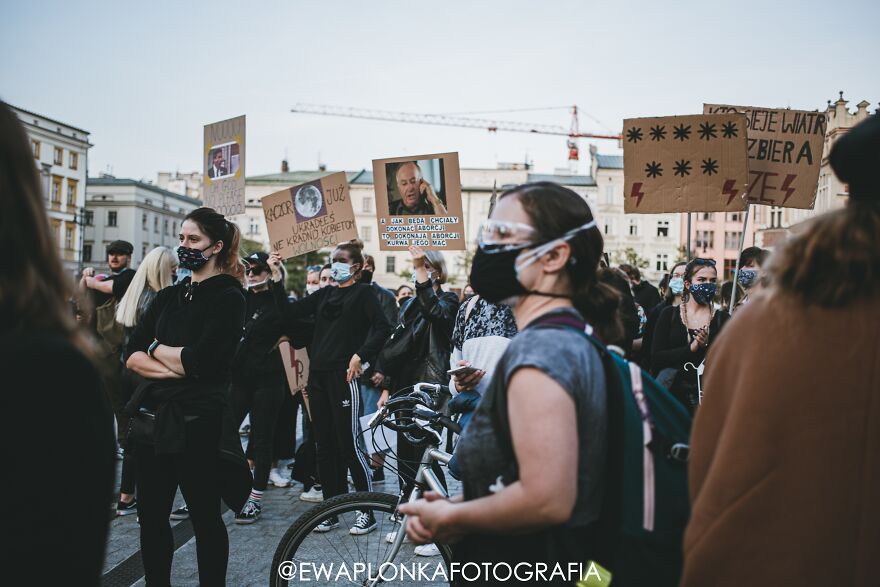 People Are Protesting In Poland Against New Laws That Ban Abortion
