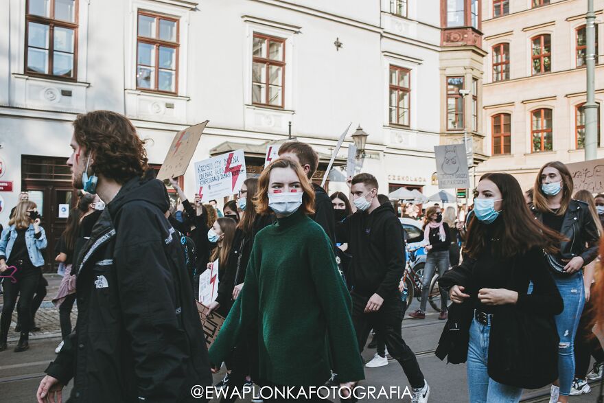 People Are Protesting In Poland Against New Laws That Ban Abortion