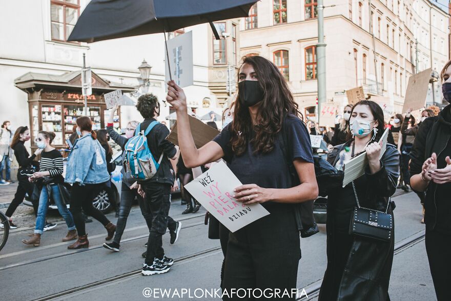 People Are Protesting In Poland Against New Laws That Ban Abortion