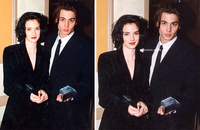 Johnny Depp And Winona Ryder