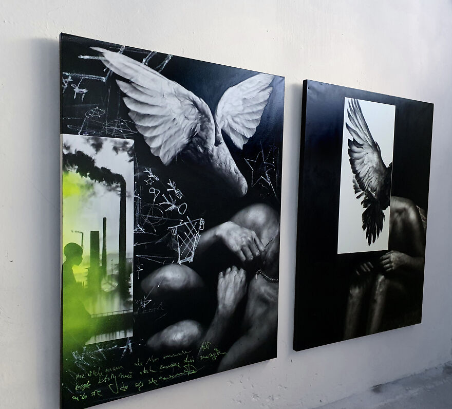 I've Discovered That Drawing With Different Hands Opens Up Different Aspects Of My Personality (39 Pics) I've Discovered That Drawing With Different Hands Opens Up Different Aspects Of My Personality (39 Pics)