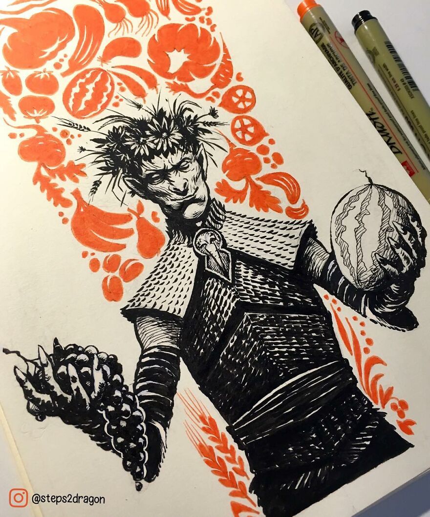 Russian Artist Creates Dark And Macabre Illustrations That Seem To Come Out Of A Nightmare