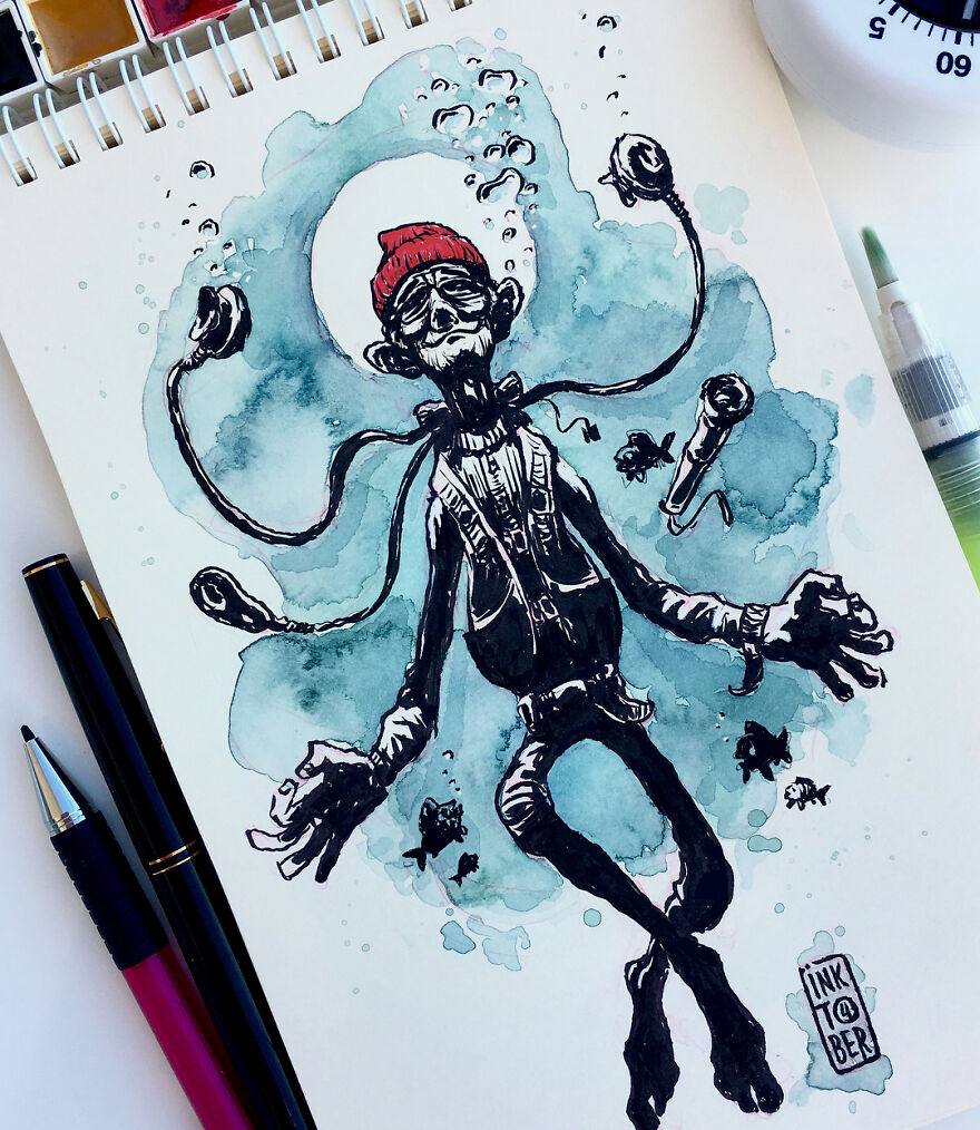 Russian Artist Creates Dark And Macabre Illustrations That Seem To Come Out Of A Nightmare