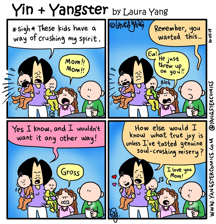 Busy Mom Of 3 Eeks Out A Cartoon Weekly