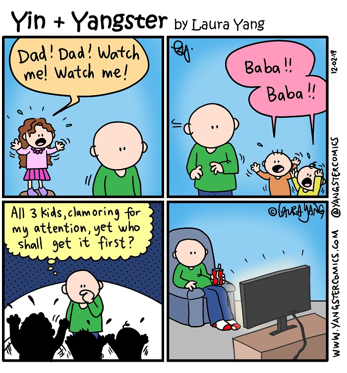 Busy Mom Of 3 Eeks Out A Cartoon Weekly