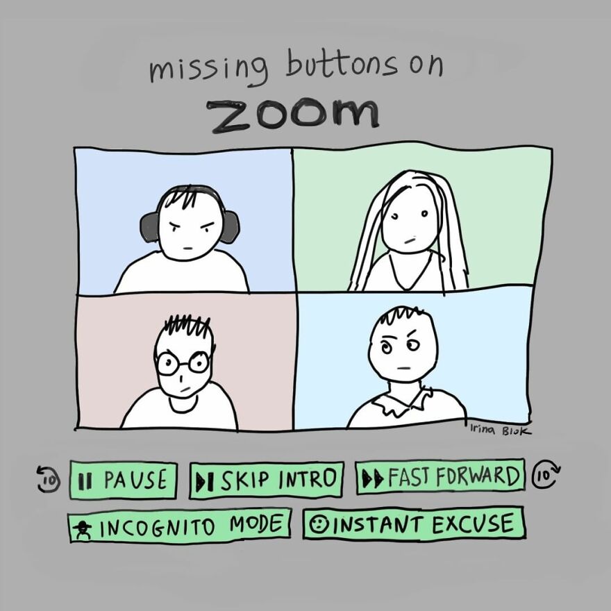 Missing Buttons On Zoom