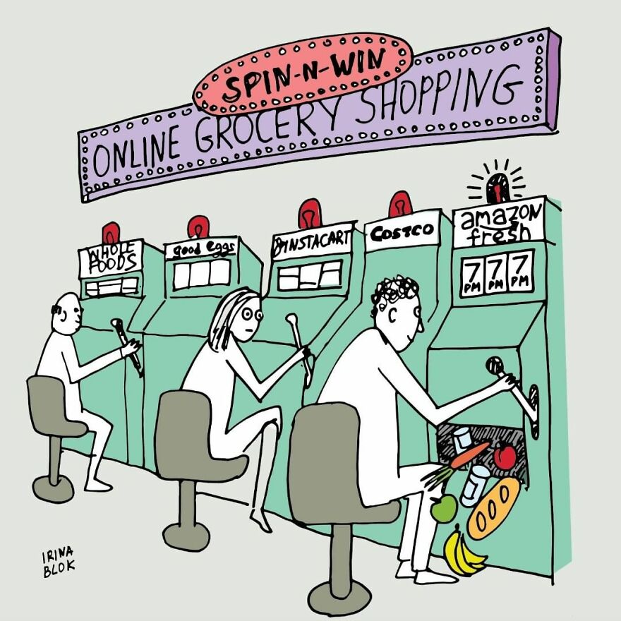 Scoring A Grocery Delivery Slot Is Like Winning The Jackpot