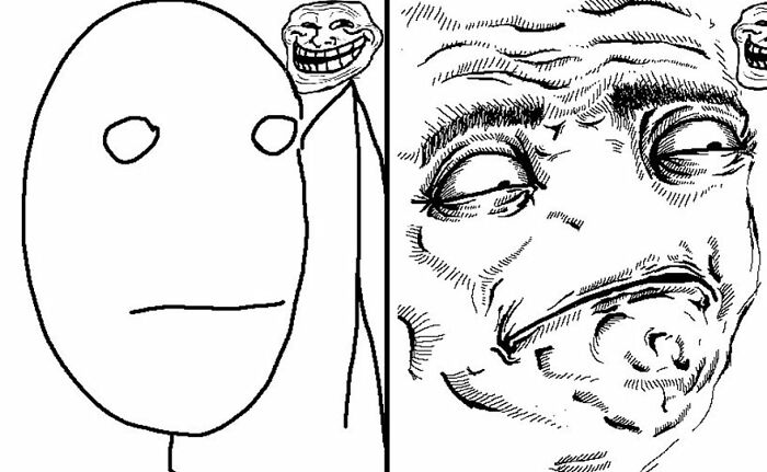 I've Done This In 2011, When Trollface Was Still Around. The Whole Meme By Itself Is Age-Sensitive. And It's Best Not To See What This Reaction Entails