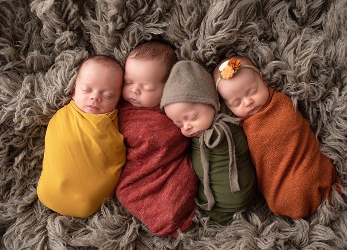 &ldquo;It's Definitely Chaotic And It&rsquo;s Definitely Beautiful": Couple Finds Out They're Expecting Quadruplets Soon After Adopting 4 Siblings
