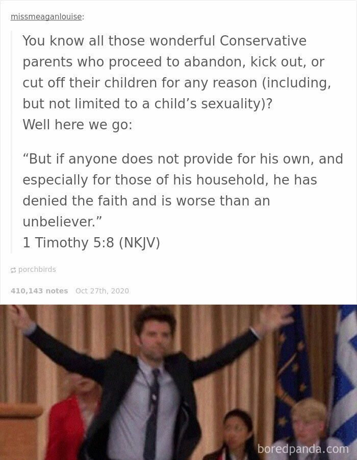 Check Mate, Religious Insane Parents