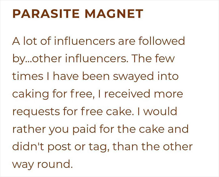 'I'm Sick Of Influencers': Pro Baker Comes Up With A Genius Way Of Dealing With Influencers 'I'm Sick Of Influencers': Pro Baker Comes Up With A Genius Way Of Dealing With Influencers