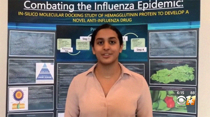 14-Year-Old Girl Wins $25K For Finding A Possible COVID Cure 14-Year-Old Girl Wins $25K For Finding A Possible COVID Cure