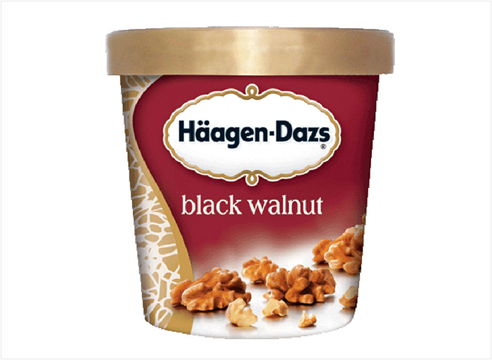 Haagen-Dazs Black Walnut Ice Cream