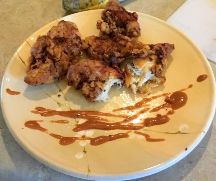 Fried Chicken With BBQ Sauce Remix