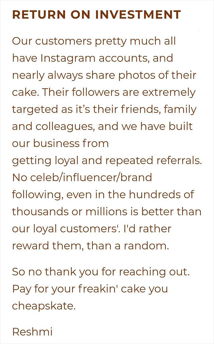 'I'm Sick Of Influencers': Pro Baker Comes Up With A Genius Way Of Dealing With Influencers 'I'm Sick Of Influencers': Pro Baker Comes Up With A Genius Way Of Dealing With Influencers