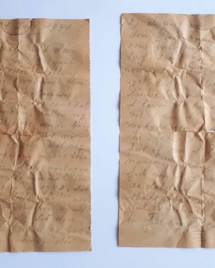 Worker Finds A Message From 1941 Hidden In The Roof Of This Church And It's Giving A Different Perspective On Life Worker Finds A Message From 1941 Hidden In The Roof Of This Church And It's Giving A Different Perspective On Life