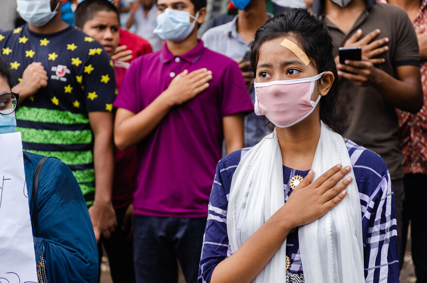 Photographer Shows The Protest Against Rape In Bangladesh. Photographer Shows The Protest Against Rape In Bangladesh.