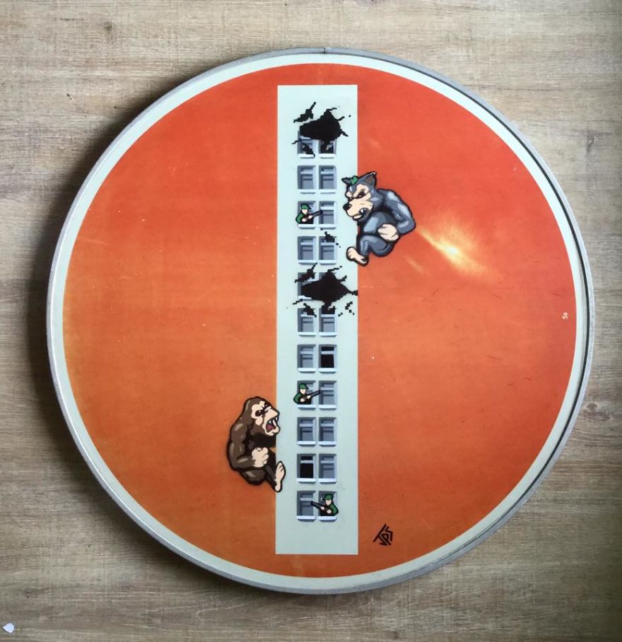 This Street Artist Creates Amazing Works That Interact With Their Surroundings