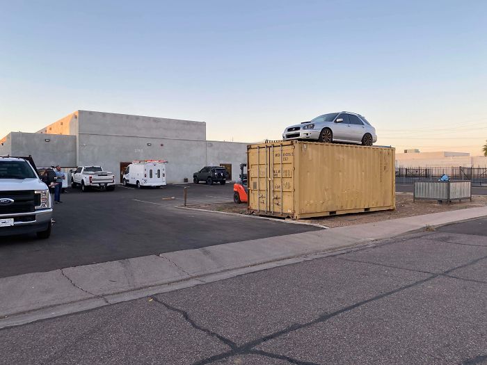 Guy Left His Car At Work Too Long