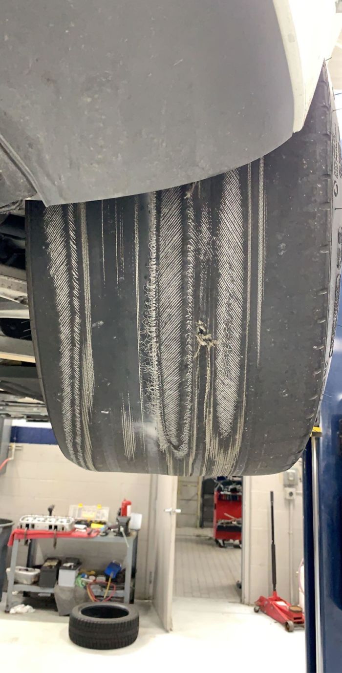 Customer States Vibration Above 55 Mph