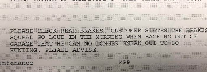 When The Techs Don’t Mind Checking Out Your Vehicle