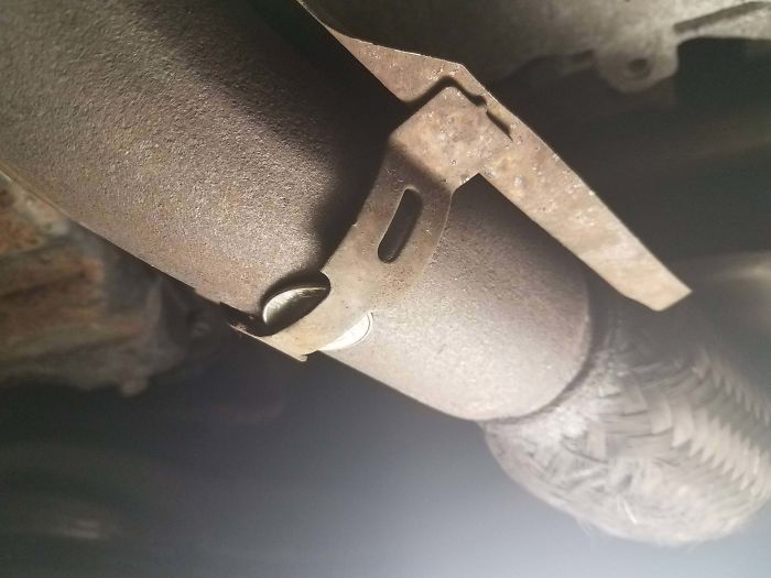How To Fix An Exhaust Rattle For $0.25