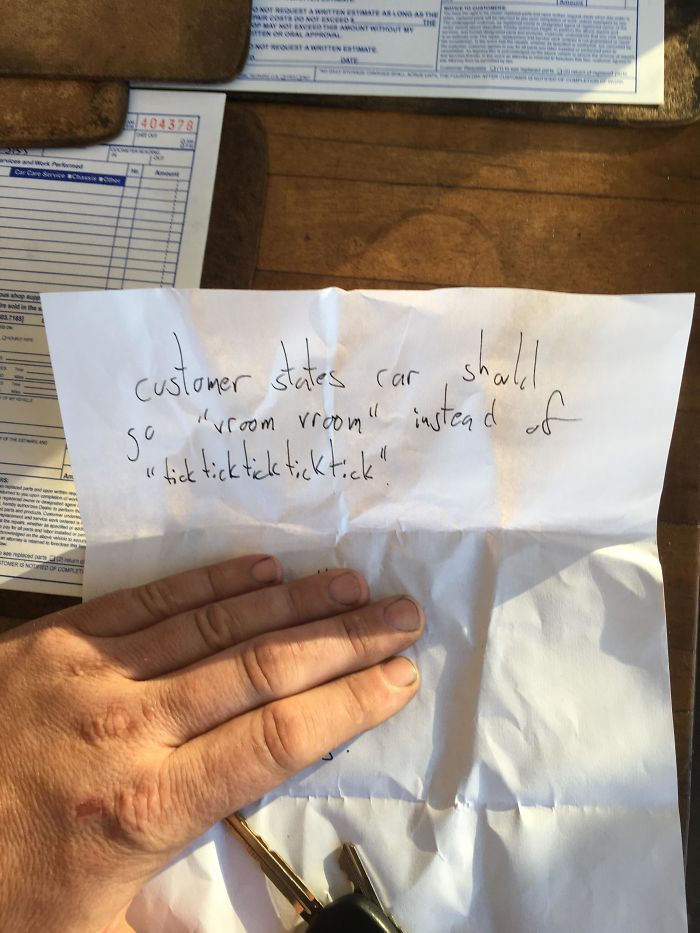 What Was The Customer Complaint Again?