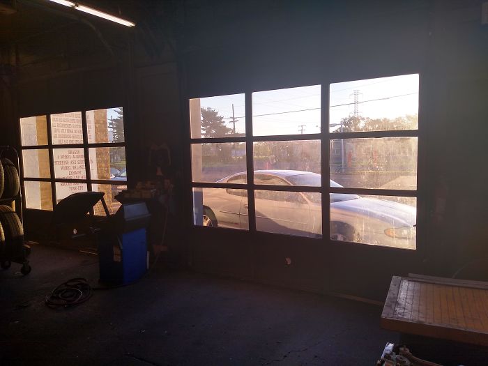 Just Arrived At The Shop To See This Great Park Job. Blocking 2 Bay Doors And No Keys Dropped Off