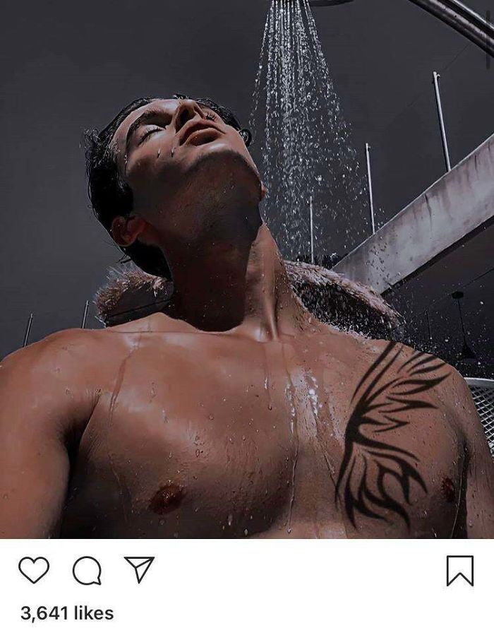 Was Trying To Look Up Tattoos And Spotted This Gem. He Has Other Photos Like So And Its Not Even Placed The Same