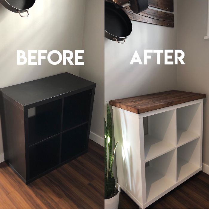$25 IKEA Kallax Conversion