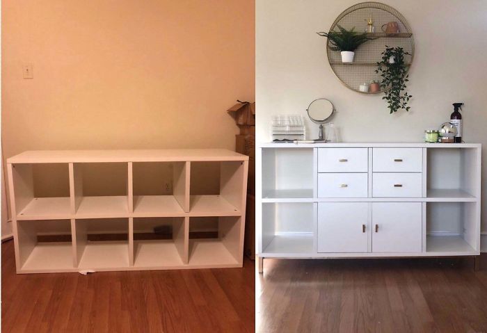 Kallax Inserts Dresser Transformation!