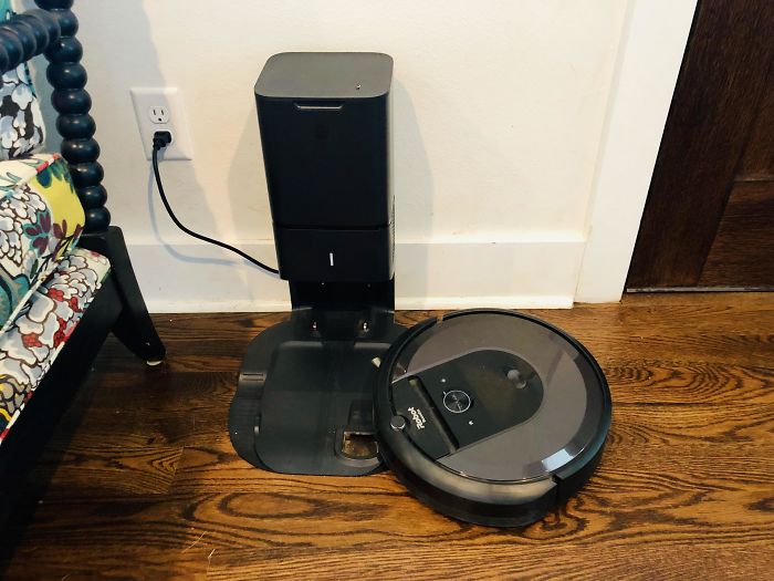 My Roomba Got Stuck While Cleaning Today