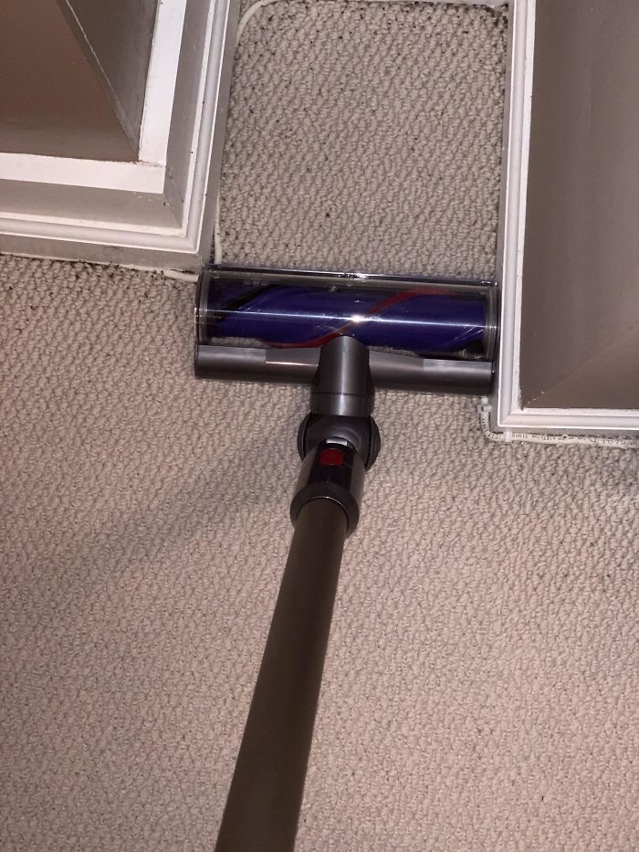 How Close My Vacuum Is To Fitting In This Gap