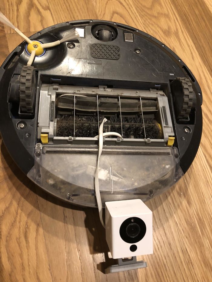 Roomba vs. Wyze Wi-Fi Camera