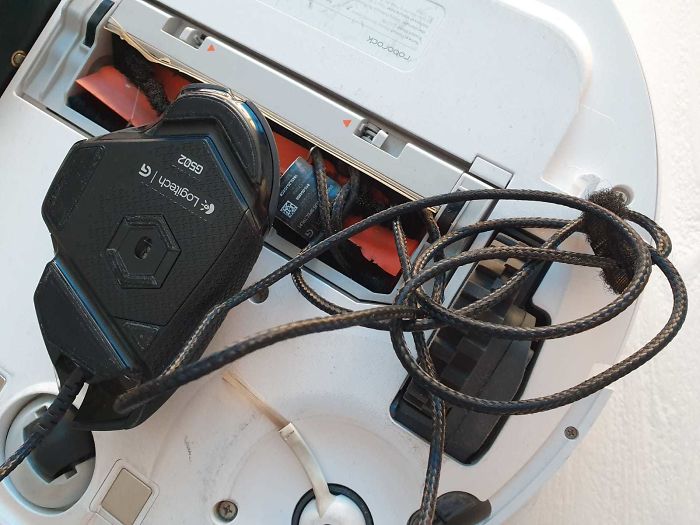 Robot Vacuum Sucked My Mouse