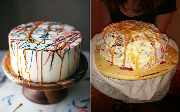 Paint Splatter Cake